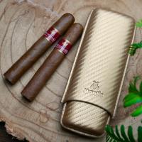 Mitchellero and Mantis Case Carbon Aurum Sampler - 2 Cigars with Cigar Case