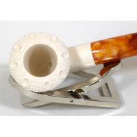 Meerschaum Standard Calabash Lattice Bent Fishtail Pipe (MEER87)