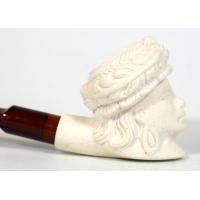 Meerschaum Small Victorian Lady Bent Fishtail Pipe (MEER83)