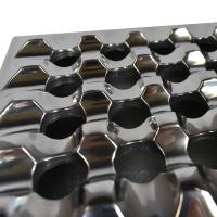 Metal Square Grid Cigar Ashtray