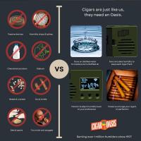 Cigar Oasis Ultra 4.0 - New 3rd Generation Electronic Humidifier - 100 Capacity