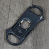 Palio Cigar Cutter & Leather Pouch - Black