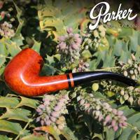 Parker Bruyere Bent Billiard Large Metal Filter Fishtail Pipe (PAR173)