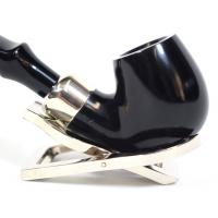 Peterson Standard System Ebony 314 Nickel Mounted P Lip Pipe (PE1088)