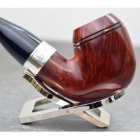 Peterson Sherlock Holmes Baskerville Silver Mounted P Lip Pipe (PE707)