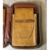 Peter James Aficionado Handmade Carry Cigar Case - Sahara