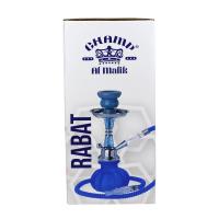 Champ Al Malik Rabat Shisha Pipe - Blue