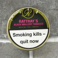 Rattrays Black Mallory Pipe Tobacco 50g Tin