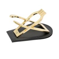 Rattrays Single Folding Pipe Rest Stand - Gold