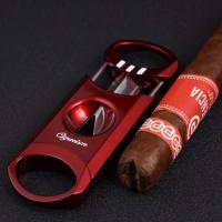 Cigarism V-Cut Cigar Cutter - Glossy Red