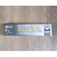 Rizla Silver Combi Kingsize Rolling Papers & Tips 1 Pack