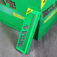 Rizla Smooth Green Regular Rolling Papers 100 Packs