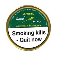 Germains Royal Jersey Cavendish & Virginia Pipe Tobacco 50g Tin