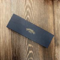 Savinelli Churchill Leather Cigar Case - Black - Fits 1 Cigar