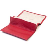 Savinelli Roll Up Leather Tobacco Pouch - Red