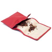 Savinelli Roll Up Leather Tobacco Pouch - Red (End of Line)
