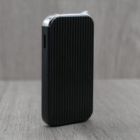 Sky Cigarette Case & Piezo Lighter Gift Set - 10 Cigarette Capacity - Black