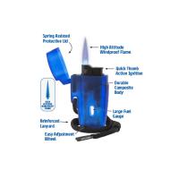 Xikar Stratosphere II Single Jet High Altitude Lighter - Black