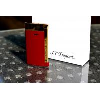 ST Dupont Slim 7 - Flat Flame Torch Lighter - Red and Gold