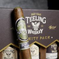 Luck O The Irish Sampler - 1 Cigars and Teeling Miniature Pack of 3