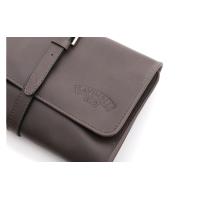 Savinelli Cuoio Leather Travel Pipe Bag - Brown