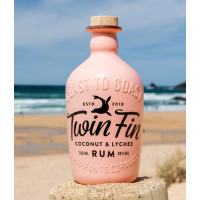 Twin Fin Coconut & Lychee Rum - 38% 70cl