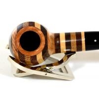 Vauen Hawaii 340 Smooth Striped 9mm Filter Fishtail Pipe (VA280)