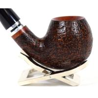 Vauen Caletta 568 Sandblast Bent 9mm Filter Fishtail Pipe (VA327) (End of Line)
