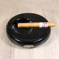 Savinelli Posacenere Ceramic Rounded Cigar Ashtray - Black