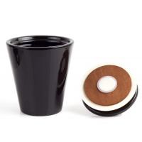 Savinelli Airtight Humidor Tobacco Storing Jar - Black