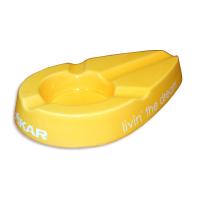 Xikar Livin' The Dream Four Cigar Rest Ashtray - Yellow