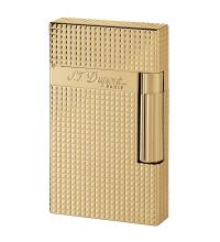 ST Dupont Lighter - Ligne 2 - Gold Diamond Head