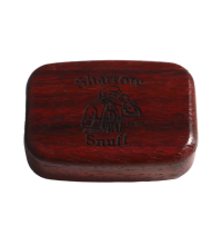 Wilsons of Sharrow Wooden Snuff Box - Rosewood