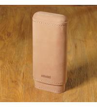 Adorini Leather Brown Cigar Case - 2/3 Cigar Capacity (AD063)