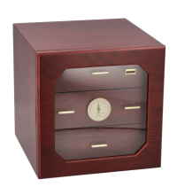 Adorini Chianti Medium Deluxe Rosewood Cigar Humidor - 100 Cigar Capacity (AD095)