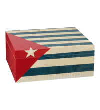 Adorini Cuba Te Amo Medium Deluxe Cigar Humidor - 75 Cigar Capacity (AD160)