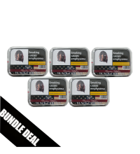BUNDLE DEAL - American Blends Black and Brown Pipe Tobacco 5 x 50g Tin