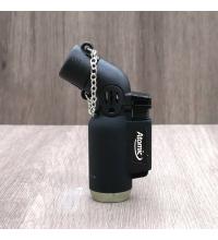 Atomic Tankboy IV Angled Twin Jet Flame Cigar Lighter - Black