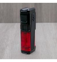 Honest Shakespeare Cigar Lighter - Black & Red (HON230)