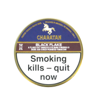 Charatan Black Flake Pipe Tobacco 50g Tin (Dunhill Dark Flake)