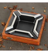 Cigarism Large Square Merbau Cigar Ashtray