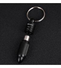 Cigarism Portable Key Ring Cigar Punch Cutter - Black