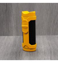 Cigarism Single Torch Jet Flame Cigar Lighter & Punch Cutter - Yellow