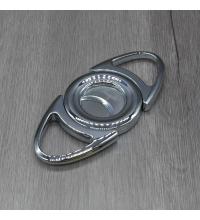 Angelo Twin Blade Cigar Cutter - 64 Ring Gauge - Chrome