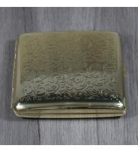 Cigarette Case - Gold Texture Finish - Fits 20 Kingsize Cigarettes