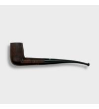 Dr Plumb City Matt Metal Filter Fishtail Briar Pipe (DP562)