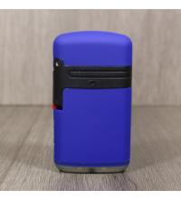 Easy Torch Double Jet Cross Lighter - Blue