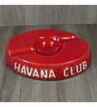 Havana Club Collection Ashtray - El Socio Double Cigar Ashtray - Vermillon Red
