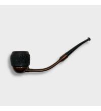 Falcon Extra Brown Rustic Bent Fishtail Pipe (FAL681)