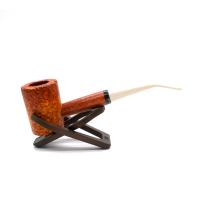 Missouri Meerschaum Iconic Legend Corn Cob Bent Fishtail Pipe